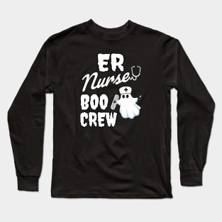 ER Nurse Boo Crew -  Halloween Special Long Sleeve T-Shirt